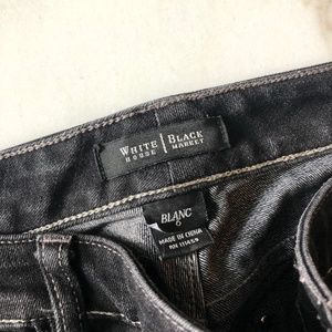 White House Black Market Black Jeans- Size 6
